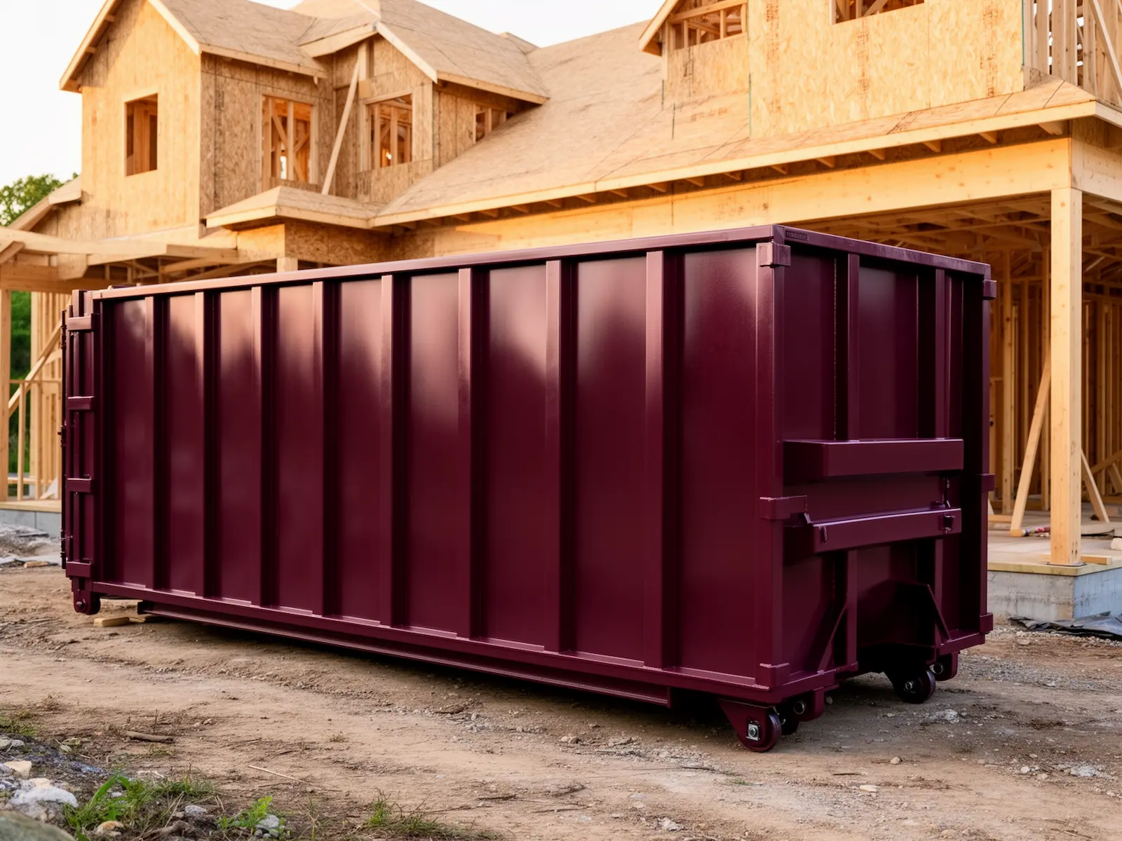 Roll-off dumpster from Eagle Forks Waste Solutions in Boise, ID
